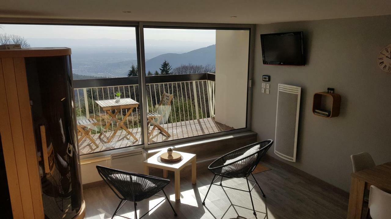 Studio Avec Sauna Au Calme A 15 Min De Colmar Trois-Épis Kültér fotó